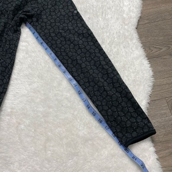 Women's Long Sleeve Patterned Top - Black - Picture 2 of 5